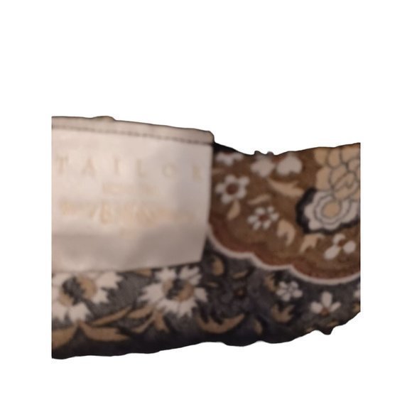 Women's Tailor By‎ B Moss Brown dressy top/blouse no size tag measures M/L - Picture 10 of 16